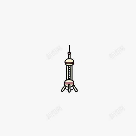 建筑物小图案png免抠素材_新图网 https://ixintu.com 建筑物 图案