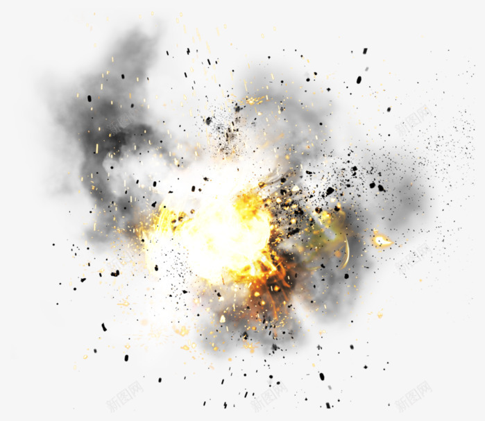 explosion15351哌图png免抠素材_新图网 https://ixintu.com 哌图