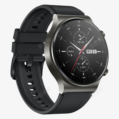 HUAWEI WATCH GT 2 Pro智能穿戴应用png免抠素材_新图网 https://ixintu.com 智能 穿戴 应用
