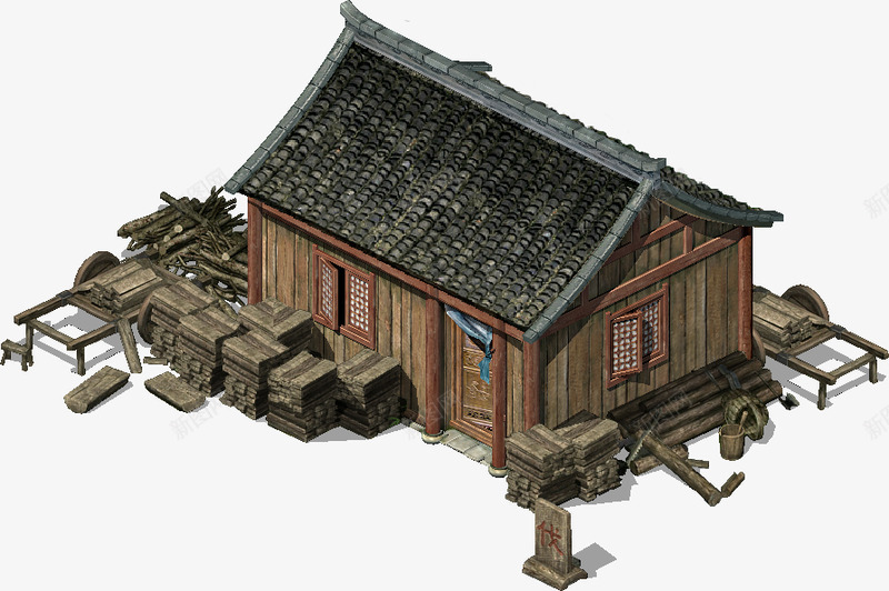 build13001场景png免抠素材_新图网 https://ixintu.com 场景