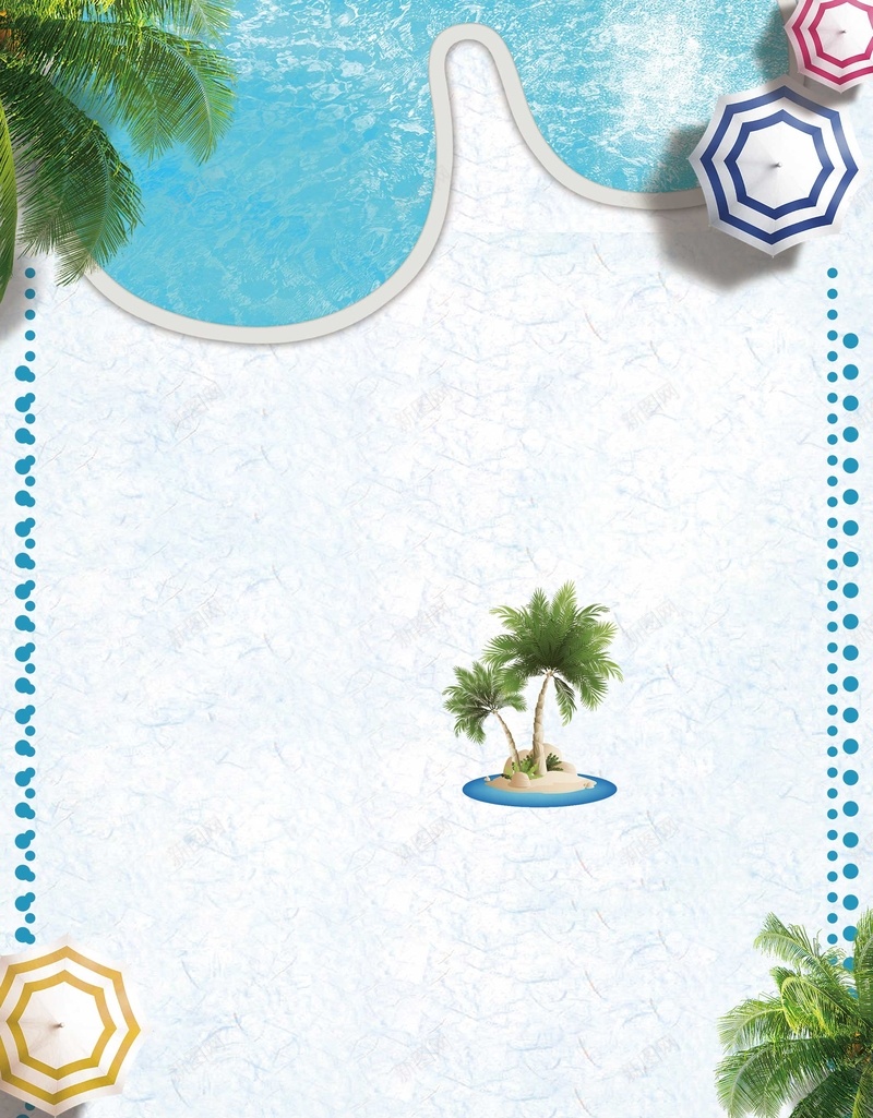夏天沙滩暑假高清背景jpg设计背景_新图网 https://ixintu.com 冲浪 夏天 沙滩 海浪 阳光 太阳 卡通 海滩 蓝天 游泳 暑假 海报 平面 广告 背景 PSD 素材 模板