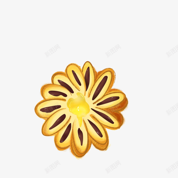 梨花酥糕点png免抠素材_新图网 https://ixintu.com 糕点 梨花酥 甜 手绘