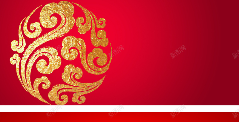 剪纸花纹金色花纹节日背景jpg设计背景_新图网 https://ixintu.com 剪纸 花纹 金色花纹 红色 春节 新年 节日背景 喜庆 中国元素 贺卡 过年