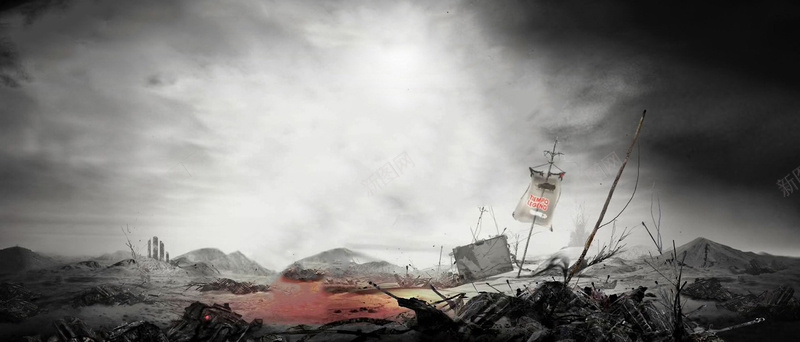 颓废灰色背景装饰jpg设计背景_新图网 https://ixintu.com 颓废 灰色 枯树 污染 背景装饰 海报banner