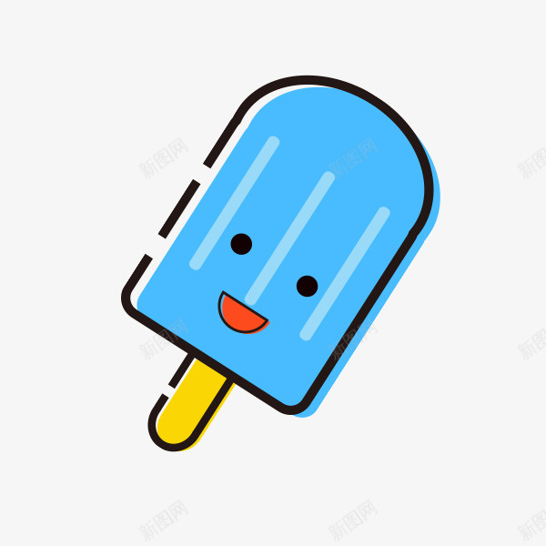 夏天冰棍雪糕元素png免抠素材_新图网 https://ixintu.com 夏日 冰棍 甜品 装饰