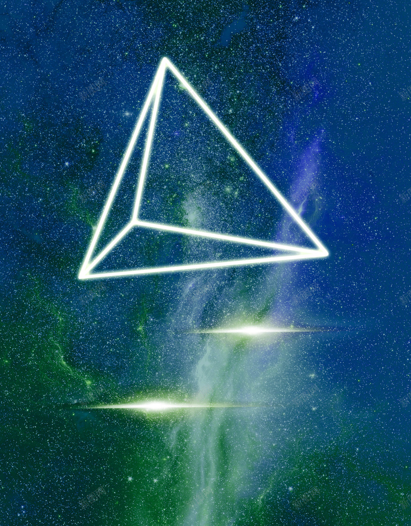 炫彩星空背景模版psd设计背景_新图网 https://ixintu.com 五彩缤纷 几何图形 星空 渐变 边框 海报背景模版