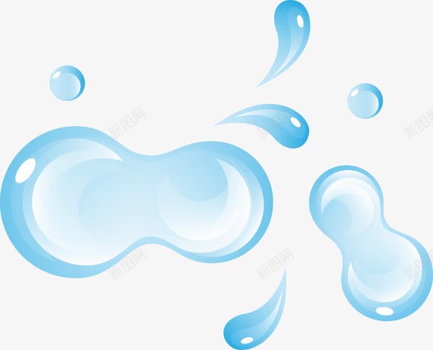 矢量蓝色水滴图png免抠素材_新图网 https://ixintu.com 水波涟漪 蓝色水 水效果 波浪 水花 水波 水浪 海浪 水流 动感 动感水 动感水浪 动感水纹 水浪 海浪 水流 动感
