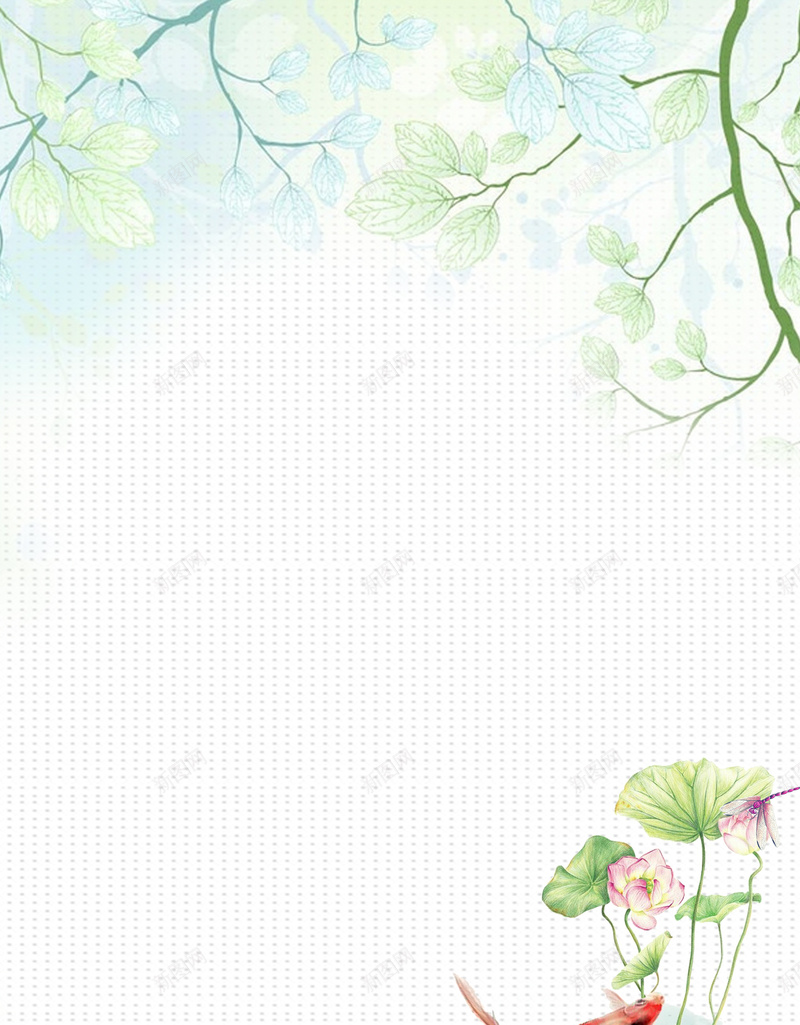 夏天文艺海报荷花小清新背景psd设计背景_新图网 https://ixintu.com 夏天来了 夏天海报 缤纷盛夏 夏天图 夏天 夏天广告 夏天背景 玩转夏日 夏天展架 夏天你好