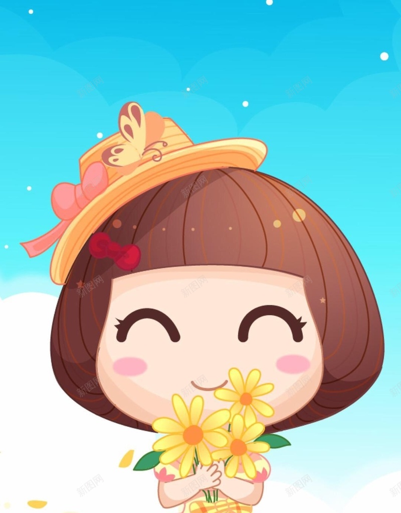 动画小公举花朵h5背景jpg设计背景_新图网 https://ixintu.com 麦拉风 公主 动漫 漫画 表情 H5 h5 卡通 童趣 手绘