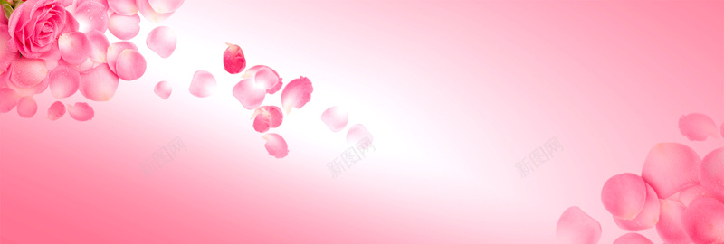 粉色浪漫梦幻淘宝海报背景bannerpsd设计背景_新图网 https://ixintu.com 梦幻 浪漫 海报 粉色 背景 淘宝 banner 七夕 爱情 浅粉色 花瓣 促销 展板背景