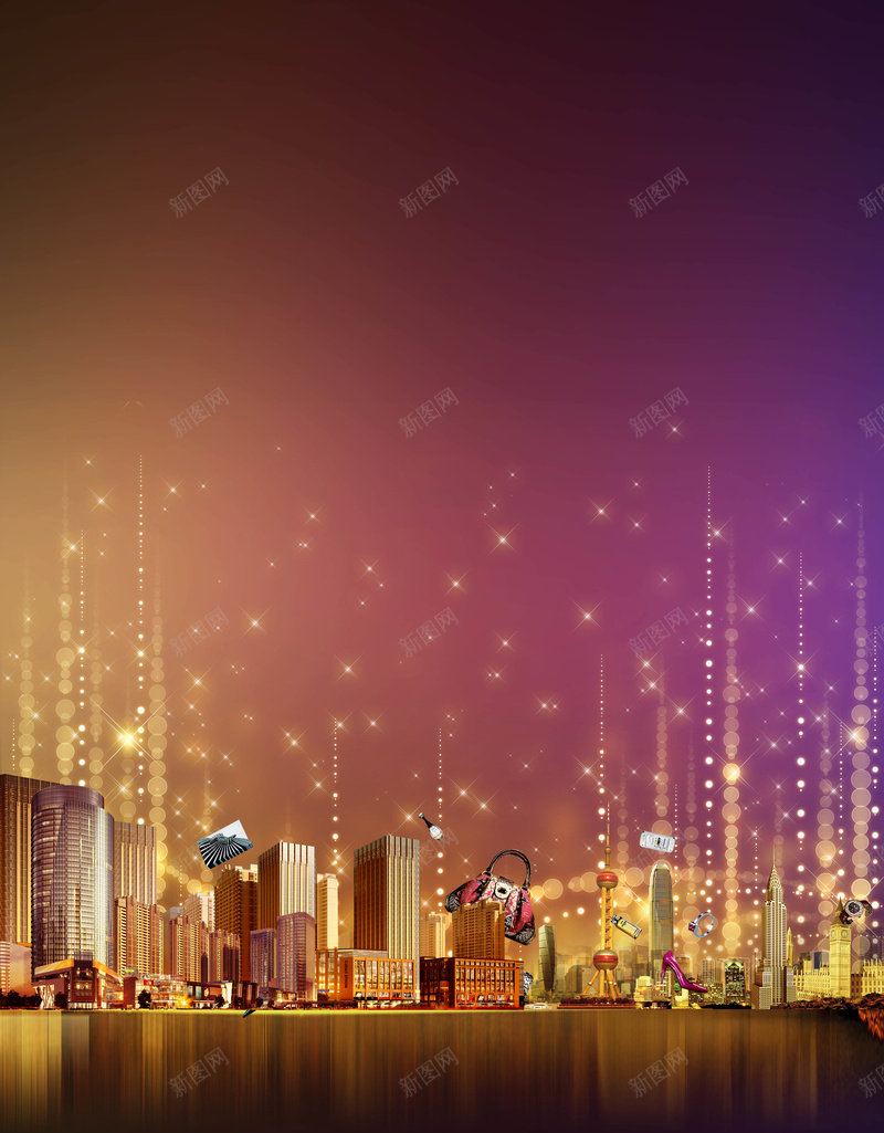 唯美金色建筑背景图psd设计背景_新图网 https://ixintu.com 房地产 唯美 启幕 灯光 女士包 楼盘 开盘 建筑物 金色 湖面 手机 手表 香水 高跟鞋 商场 戒喜悦 棕色 浪漫 梦幻