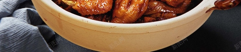 简约鸡公煲美食海报jpg设计背景_新图网 https://ixintu.com 重庆风味 鸡公煲 美味 美食 餐饮 黑色背景 祥云 新品推荐 地方美食