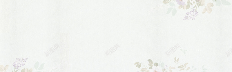 图案创意banner设计psd设计背景_新图网 https://ixintu.com 海报banner 图案 女装 文艺 花瓣 淘宝 小清新 简约