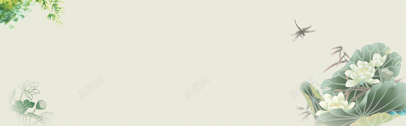 唯美简约banner创意海报设计psd设计背景_新图网 https://ixintu.com 背景banner 浅色 清新 简约 花瓣 粉色 蓝色 海报banner 其他