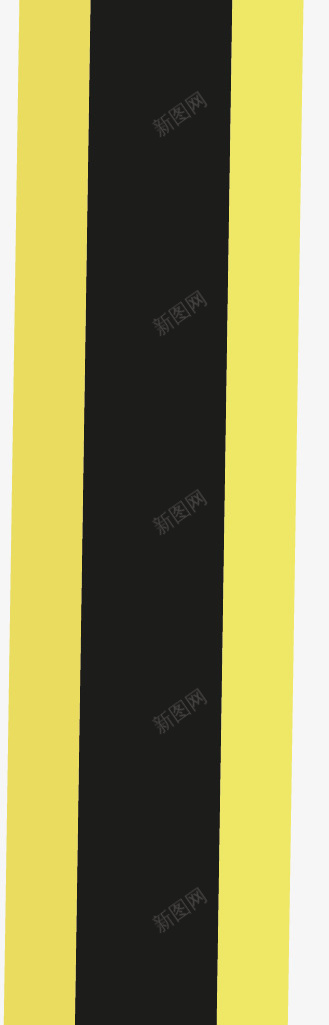 黑黄条纹卡通橡皮铅笔png免抠素材_新图网 https://ixintu.com 卡通橡皮铅笔 铅笔 文具 办公