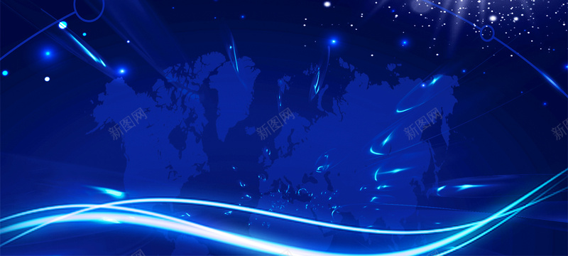 企业年会蓝色电商科技bannerjpg设计背景_新图网 https://ixintu.com 颁奖晚会 发布会 企业 光芒 年会 科技背景 启动仪式 金融背景 金融海报