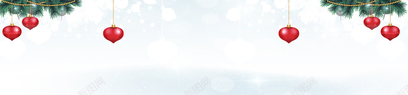 雪花圣诞节装饰白色背景bannerpsd高清背景_新图网 https://ixintu.com 雪花 圣诞节 装饰 白色海报