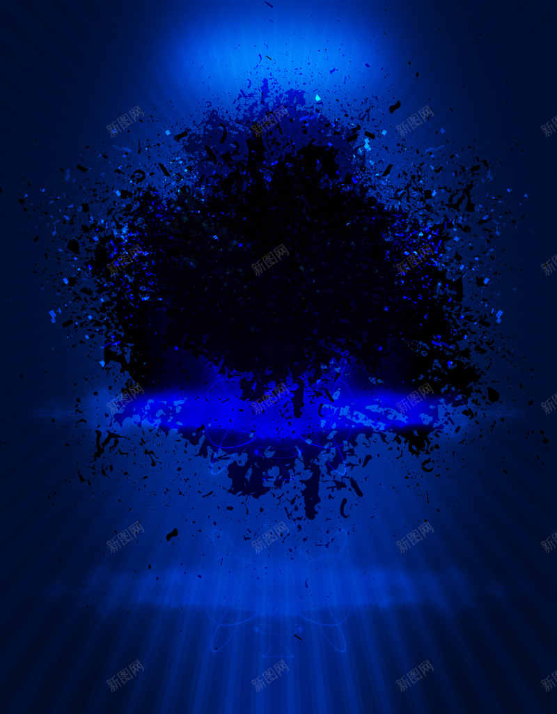 蓝色炫光时尚酒吧聚会背景psd设计背景_新图网 https://ixintu.com 海报设计 背景设计 夜生活 夜店 派对 时尚单身派对 聚会 激情 狂欢 酒吧 炫光 蓝色