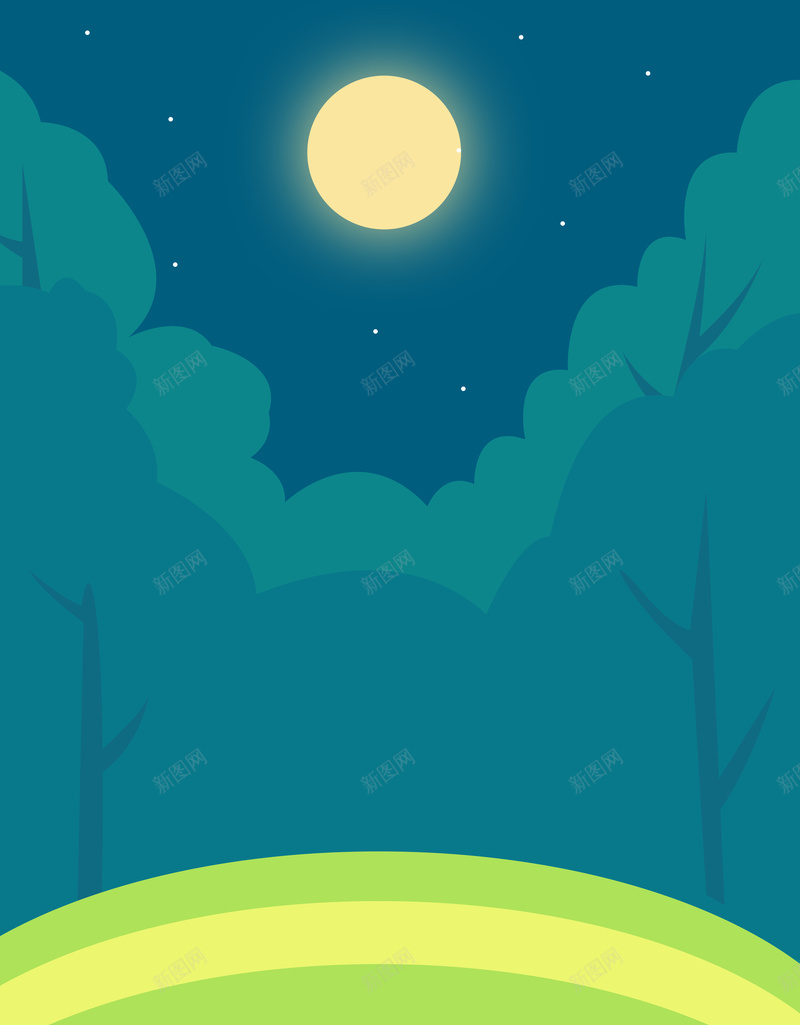 手绘卡通扁平背景psd设计背景_新图网 https://ixintu.com 手绘背景 卡通几何背景 小清新 闪屏 电商背景 手机APP引导页 直通车 画册背景 户外广告
