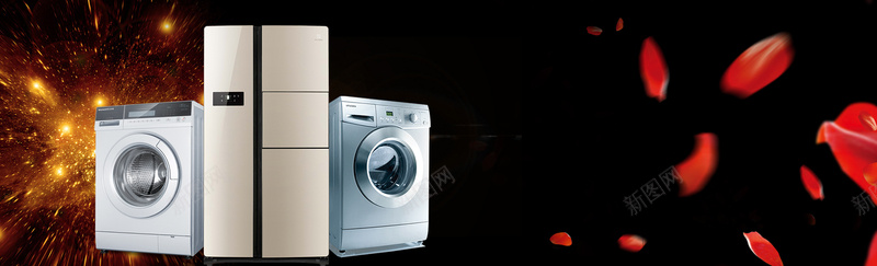 818冰箱洗衣机大促粉色花瓣黑色背景psd设计背景_新图网 https://ixintu.com 苏宁818发烧节 苏宁818 苏宁电器 818 购物节 苏宁818活动 狂欢节 电商节 线上