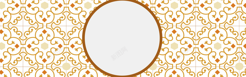 窗花背景psd设计背景_新图网 https://ixintu.com anner 中黄色 窗花 纹理 花瓣 banner 海报banner 质感