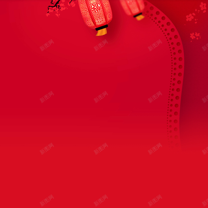 年货灯笼促销推广主图背景图psd设计背景_新图网 https://ixintu.com 年货 灯笼 主图 卡通 童趣 手绘