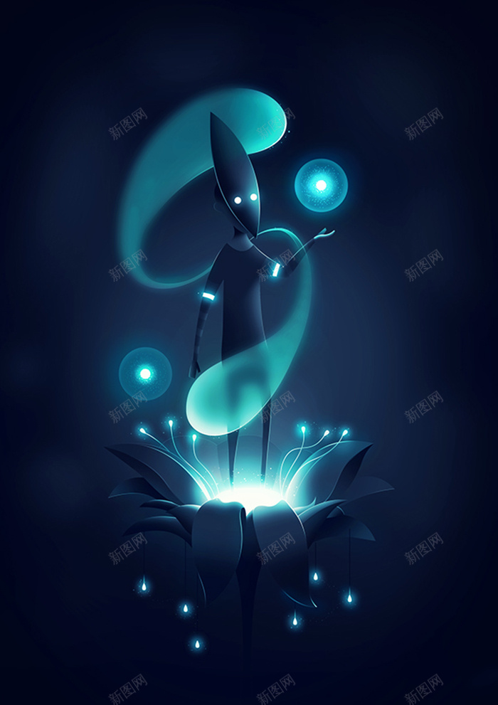 蓝色光效H5背景jpg设计背景_新图网 https://ixintu.com 蓝色光效 炫酷 黑蓝色 科技 科幻 H5背景 H5 h5 商务