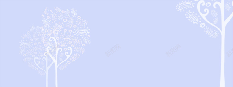 清新蓝白背景海报psd设计背景_新图网 https://ixintu.com 蓝色底 轮播图 模板 游泳圈 清新文艺 抽象树 海报banner 其他