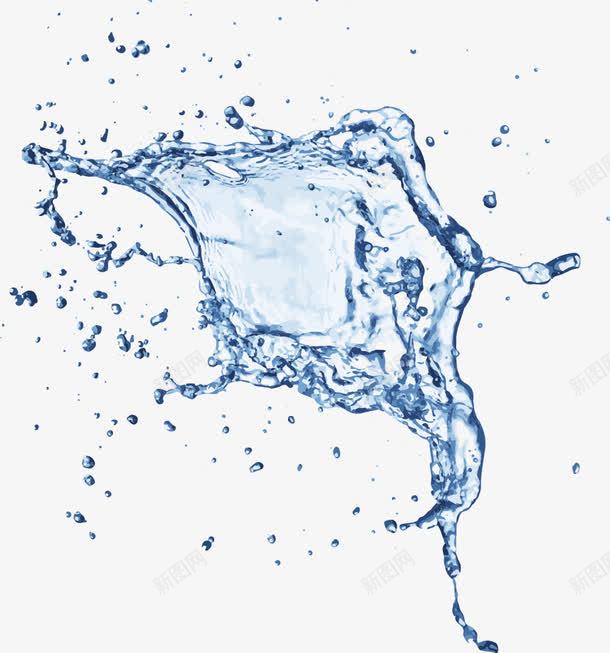 矢量动感水花水滴png免抠素材_新图网 https://ixintu.com 水花 水波纹 水滴 水效果 水素材 飞溅 水珠 喷溅 动感水花