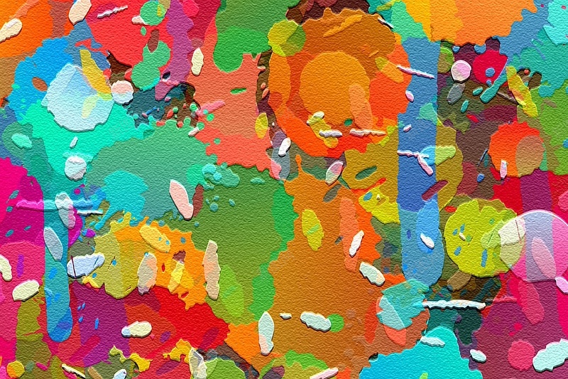 鲜艳油彩画布背景jpg设计背景_新图网 https://ixintu.com 多彩 油彩 画布 色块 渐变 绿色 橙色 蓝色 红色 海报 背景