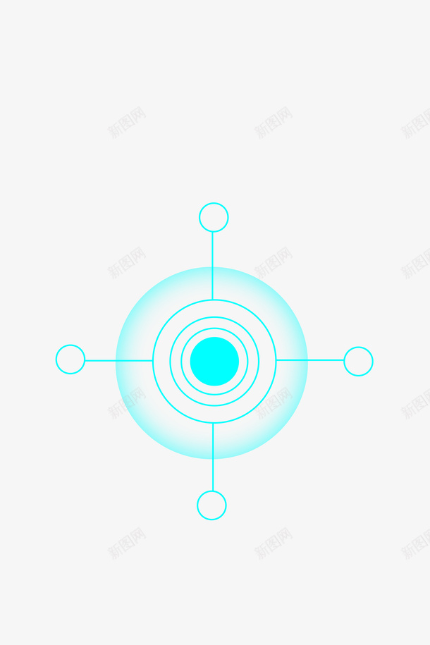 圆圈科技风框框png免抠素材_新图网 https://ixintu.com 圆圈 科技风 框框 电力