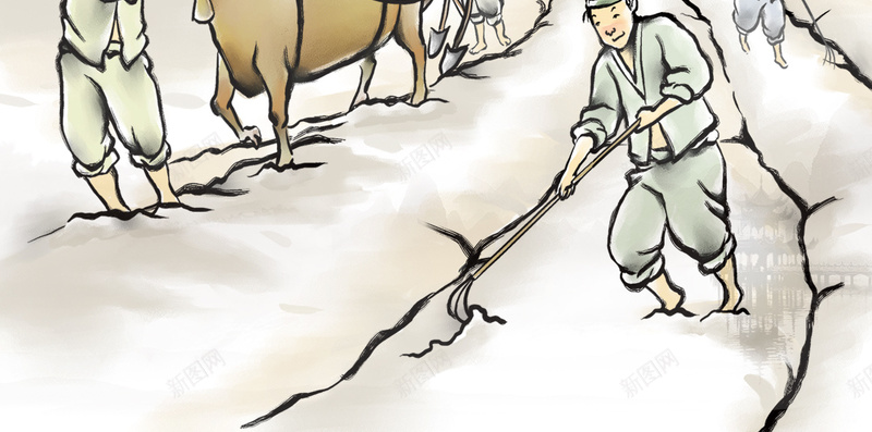 灰色手绘51劳动节PSD分层H5背景素材psd设计背景_新图网 https://ixintu.com 灰色 手绘 51劳动节 背景素材 中国风 PSD分层 H5 水墨画 农民 劳动 祥云 边框