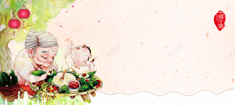 端午节手绘简笔画红色印章棕色背景psd设计背景_新图网 https://ixintu.com 中国风 传统节日 几何 大气 广告 手绘风背景 灯笼 端午 端午简笔画 端午节 粽子 素材 背景 设计