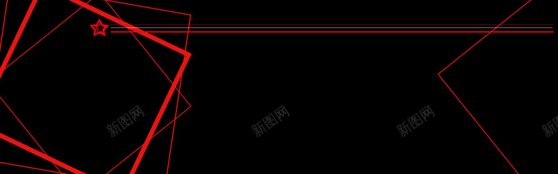 电商科技商务炫酷黑色背景海报banner背景