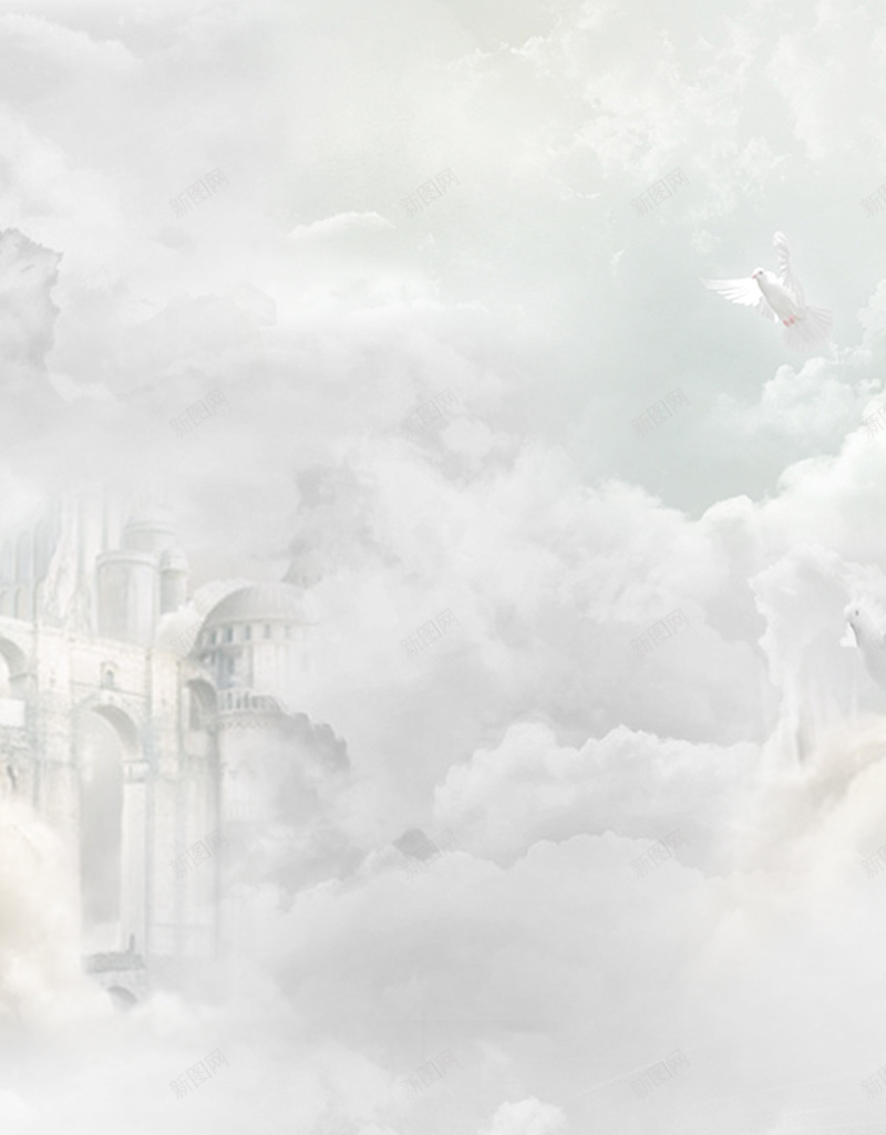 淡雅暗纹白云云层梦幻背景psd设计背景_新图网 https://ixintu.com 云层 暗纹 梦幻 淡雅 白云 H5 h5 浪漫