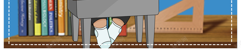 备战高考倒计时人物插画海报psd设计背景_新图网 https://ixintu.com 决战高考 高考冲刺 高考必胜 高考招生 高考标语 高考辅导班 学生 彩旗 书本 边框