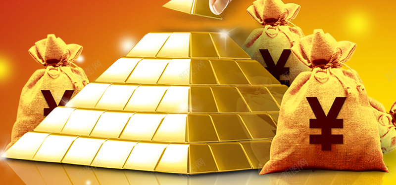 金融资金安全海报背景jpg设计背景_新图网 https://ixintu.com 安全保障 资金安全 金字塔 金融 手 大气 金色 海报背景 背景 背景素材
