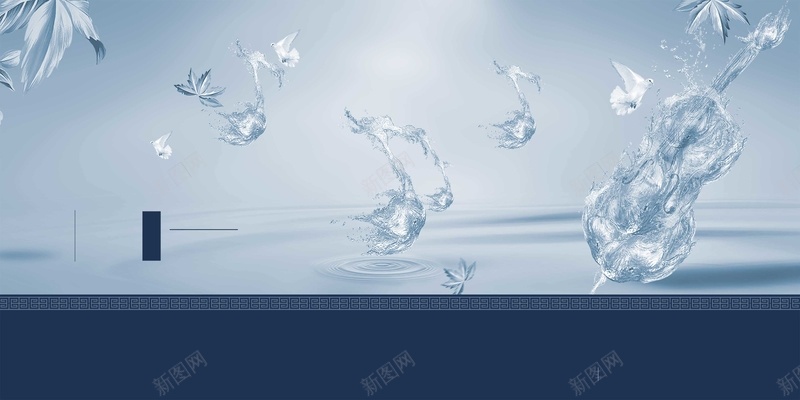 音乐背景装饰jpg设计背景_新图网 https://ixintu.com 大提琴 水晶 水滴 透明 音乐 背景装饰