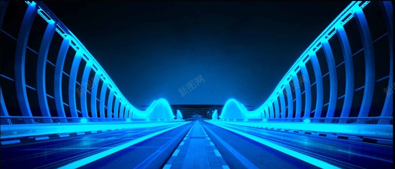 淘宝酷炫科技海报背景jpg设计背景_新图网 https://ixintu.com 酷炫 炫酷 蓝色 科技 汽车 商务 高光 大气 地面 桥 海报 背景