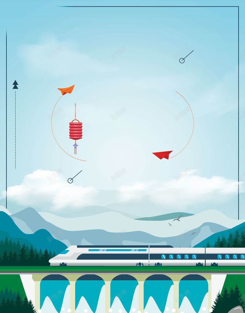 2018回家过年平安春运背景psd设计背景_新图网 https://ixintu.com 把爱带回家 回家的路 回家过年 平安春运 欢迎回家 2018年 狗年吉祥 春运海报 春运背景 和谐春运 安全春运 春运抢票 祥云 返乡 春节 过年啦 地铁 灯笼 春运 飞机 绿叶 过年 回家 海报