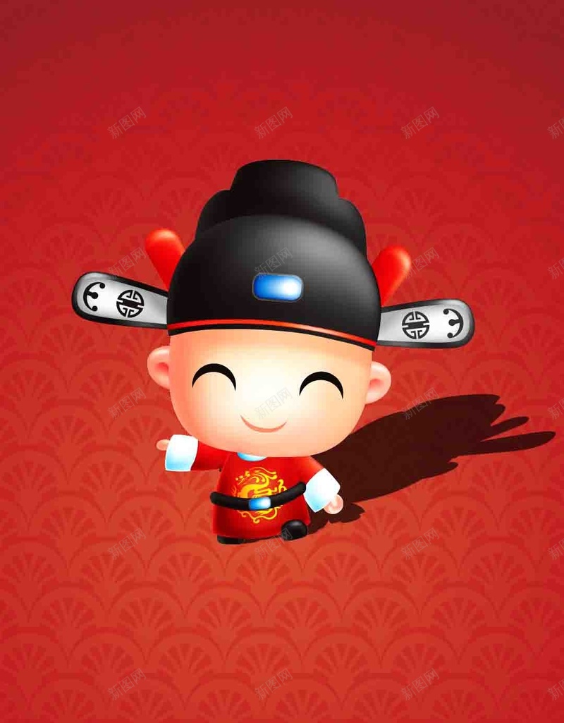 红色中国风金榜题名PSD分层H5背景素材jpg设计背景_新图网 https://ixintu.com H5 PSD分层 中国风 卡通人物 状元 状元及第 红色 纹理 考试 考试成功 背景素材 边框 金榜题名 高考