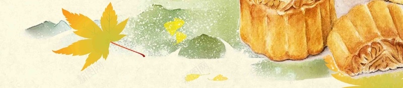 手绘水彩中秋月饼psd设计背景_新图网 https://ixintu.com 中秋 宣传 手绘 月饼 水彩 推广 活动 插画