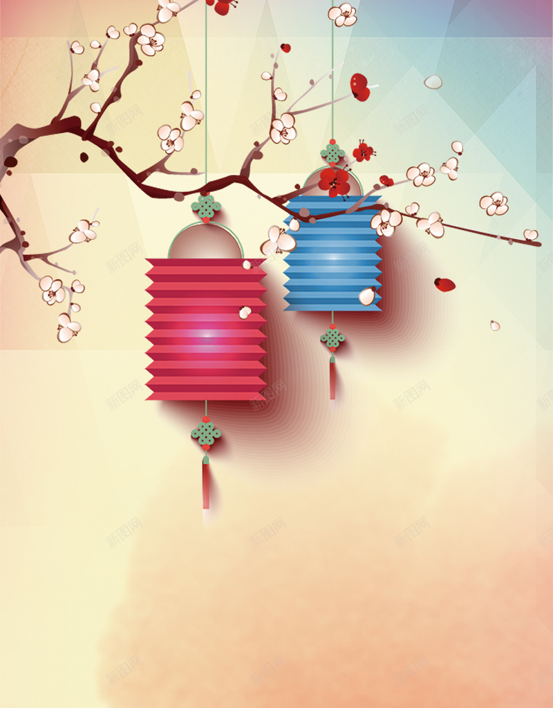 彩色墨迹新年H5背景jpg设计背景_新图网 https://ixintu.com 彩色 新年 墨迹 灯笼 2017 H5背景 鸡年 金鸡 H5 h5 中国风