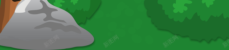 卡通绿色森林海报背景psd设计背景_新图网 https://ixintu.com 丛林海报 森林海报 绿色环境 绿色自然 雨林海报 动物海报 卡通海报 手绘海报