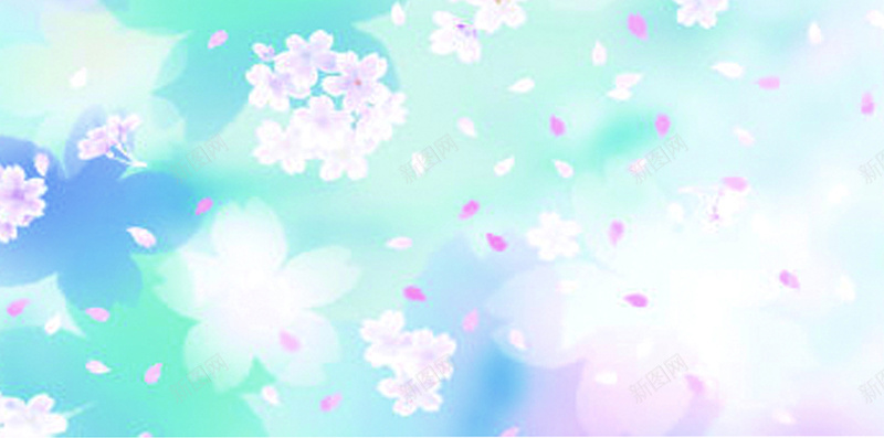 清新文艺飘散樱花图案H5背景元素psd设计背景_新图网 https://ixintu.com 文艺 春天 樱花 清新 花瓣 背景 背景清新 背景元素 樱花背景 文艺背景 文艺清新 清新文艺