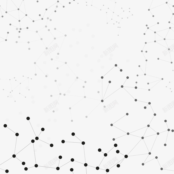 点状星空科技背景png免抠素材_新图网 https://ixintu.com 连线图 点状图 科技 背景
