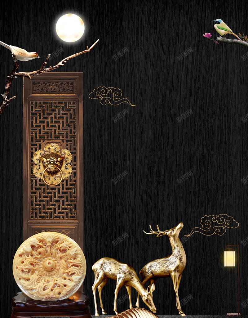 大气房地产荣耀开盘psd设计背景_新图网 https://ixintu.com 金融投资理财 高端大气地产 地产高炮 金色地产 别墅 开盘 招商引资 旺铺 火爆认筹 平面设计 分层文件 源文件 高清