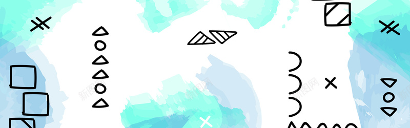 抽象图案背景jpg设计背景_新图网 https://ixintu.com 抽象 喷绘 图案 banner 蓝色 海报banner 卡通 童趣 手绘