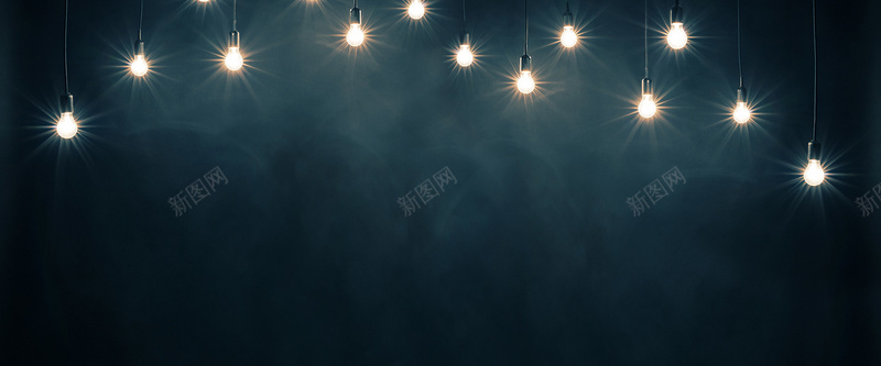 灯泡背景jpg设计背景_新图网 https://ixintu.com 深蓝 灯光 灯泡 灰色 黑色 文艺 海报banner 小清新 简约