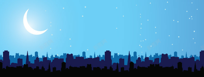卡通夜景月亮城市剪影背景psd设计背景_新图网 https://ixintu.com 卡通 夜景 月亮 城市 剪影 背景 详情页海报 童趣 手绘